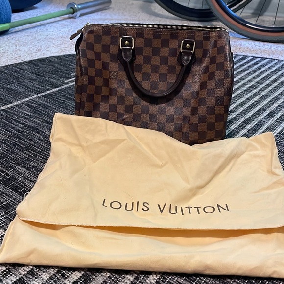 Louis Vuitton damier ebene Satchel Speedy 25 - Picture 2 of 16